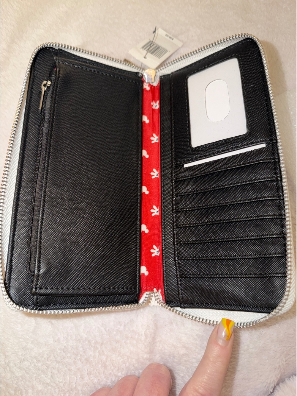 Loungefly Disney Parks Mickey Mouse Zip-Around Wallet - Picture 3 of 3